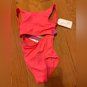 Balera Pink and Purple Kids Dance Leotard